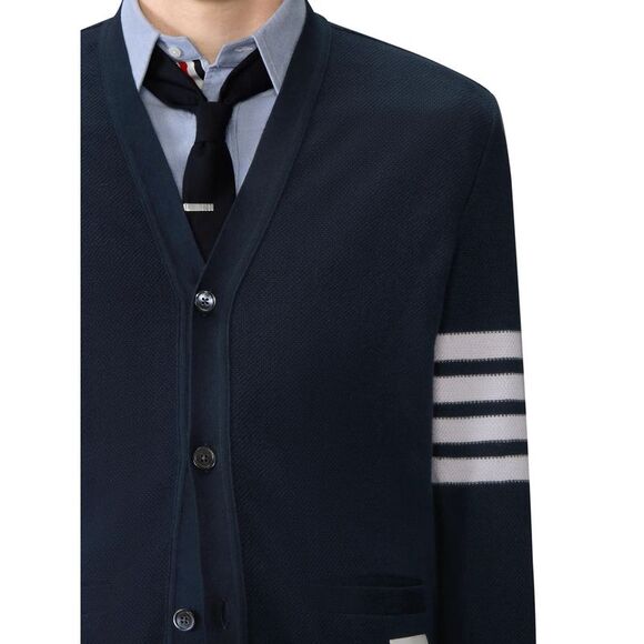 Thom Browne Blue Sweaters & Knitwear - Cardigans Men - Picture 4 of 4